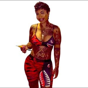 Ethika 2 piece sets- red